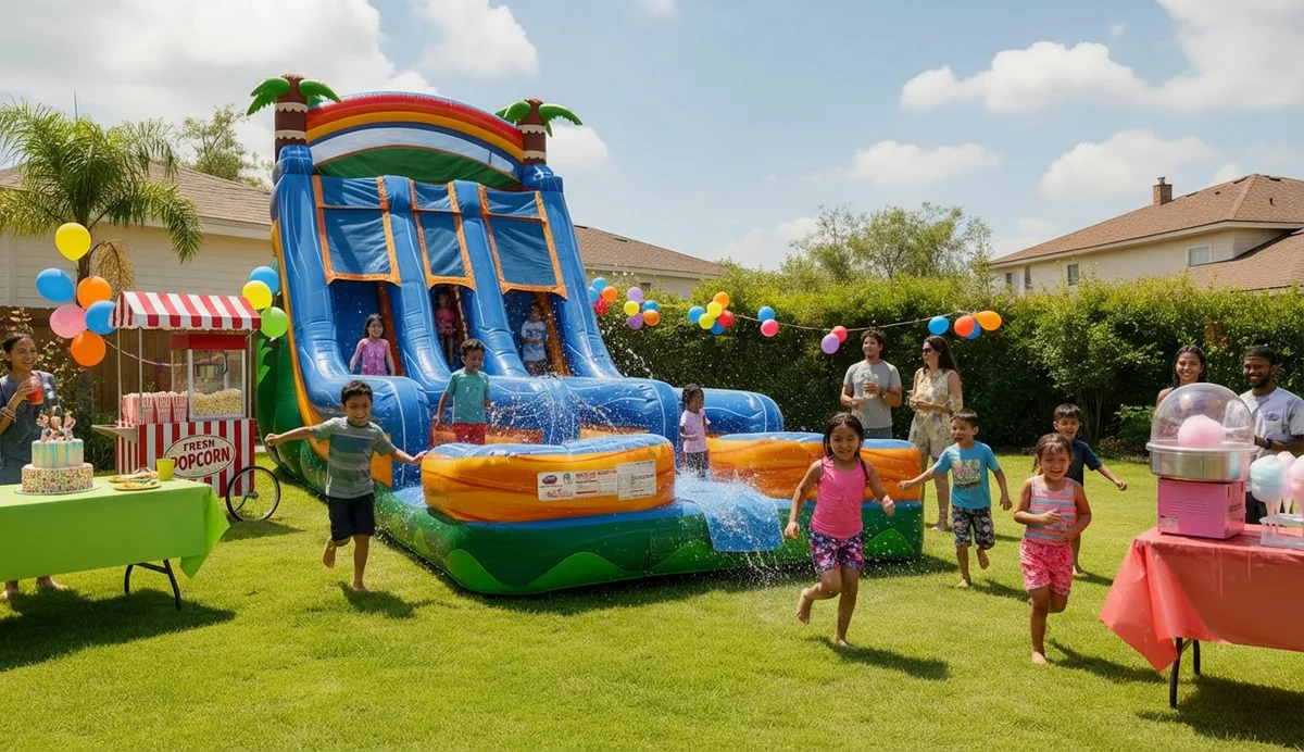 Bounce house party 2