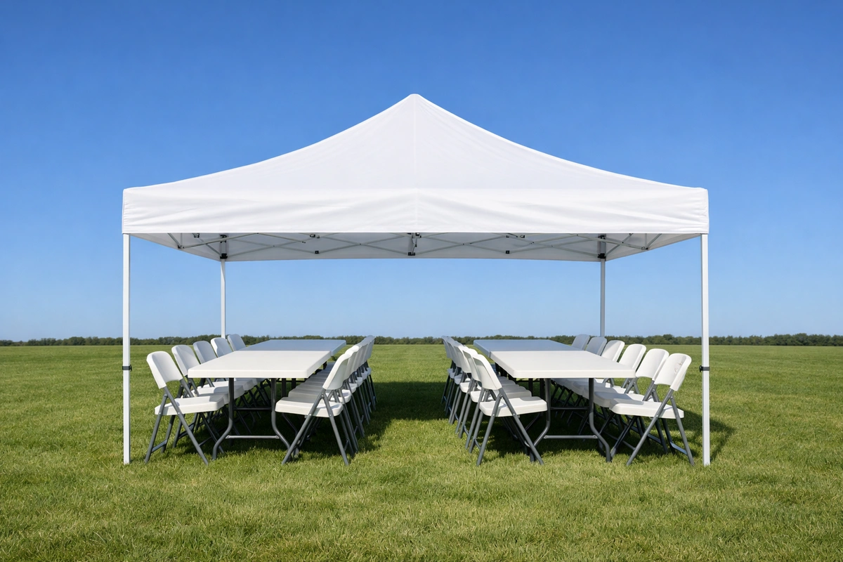 Tables Chairs and Tents